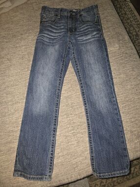 Boys Classic Straight Fit Blue Jeans